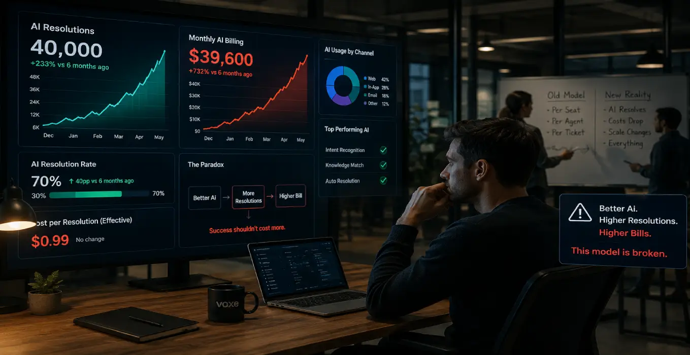 Why Intercom and Zendesk Can't Drop Per-Resolution Pricing